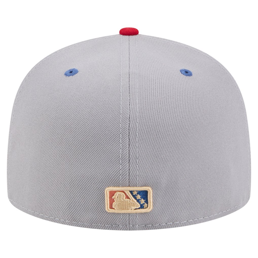  Clearwater Threshers New Era Authentic Collection 59FIFTY Fitted Hat - Gray/White